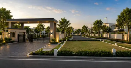 Open land plots