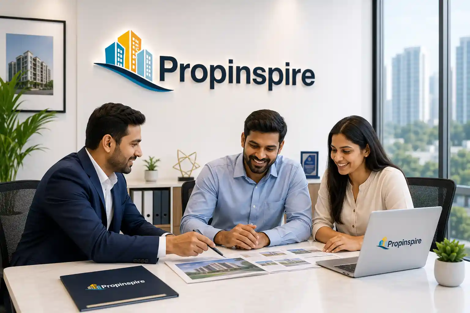Propinspire team helping clients