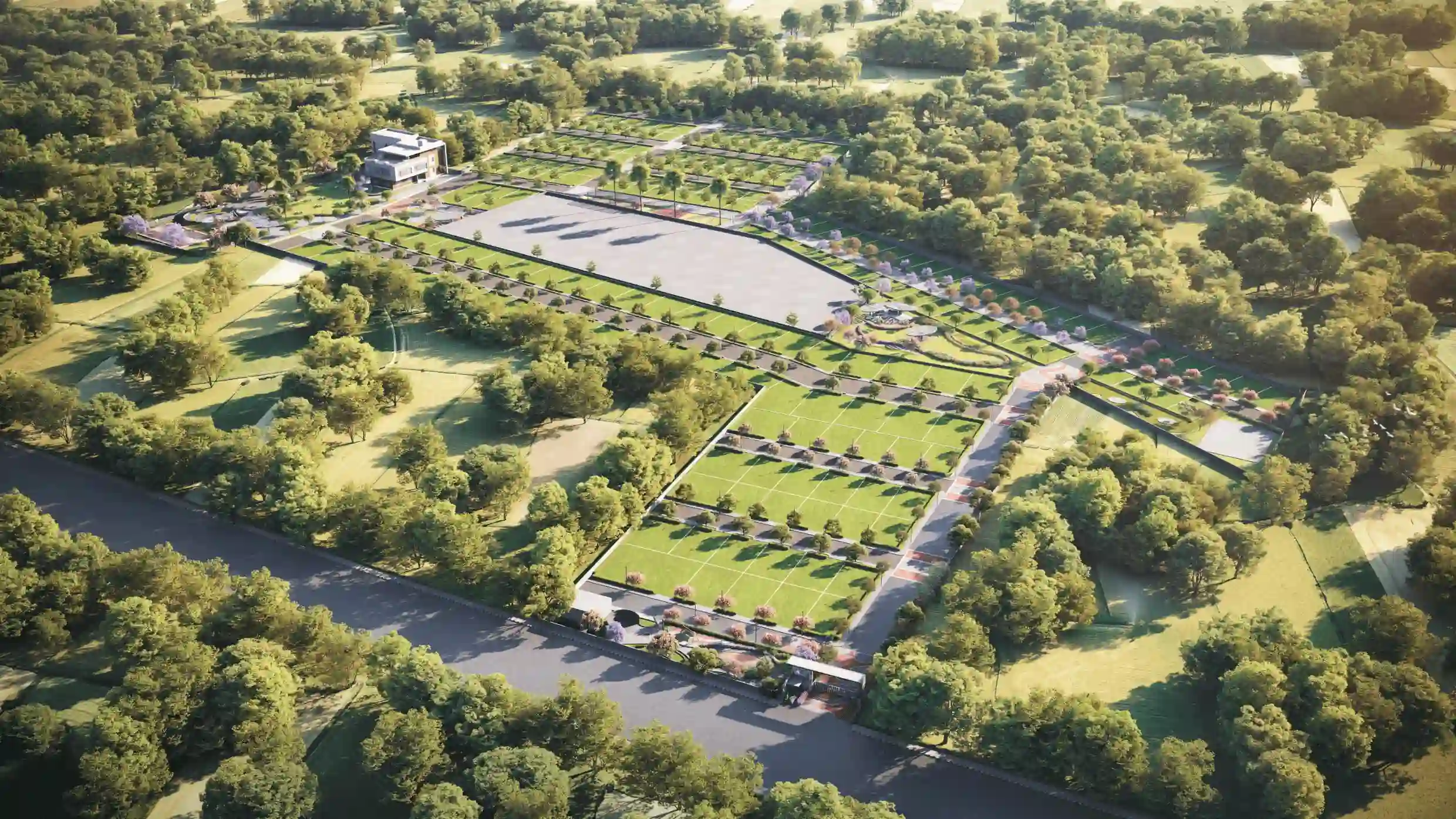 Master Plan Layout Adarsh Forest Glen