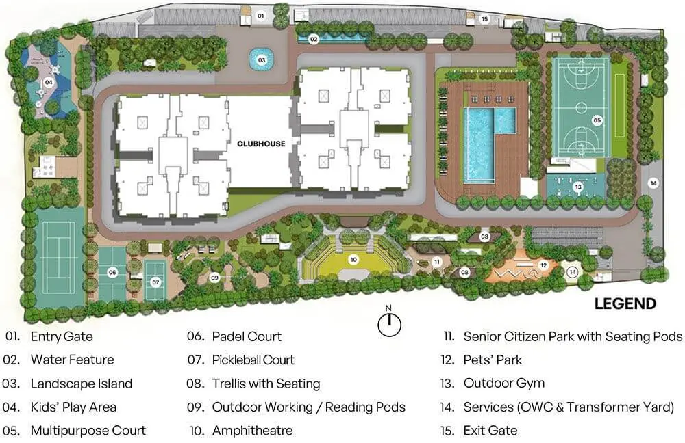 Master Plan Assetz Meru & Meadow