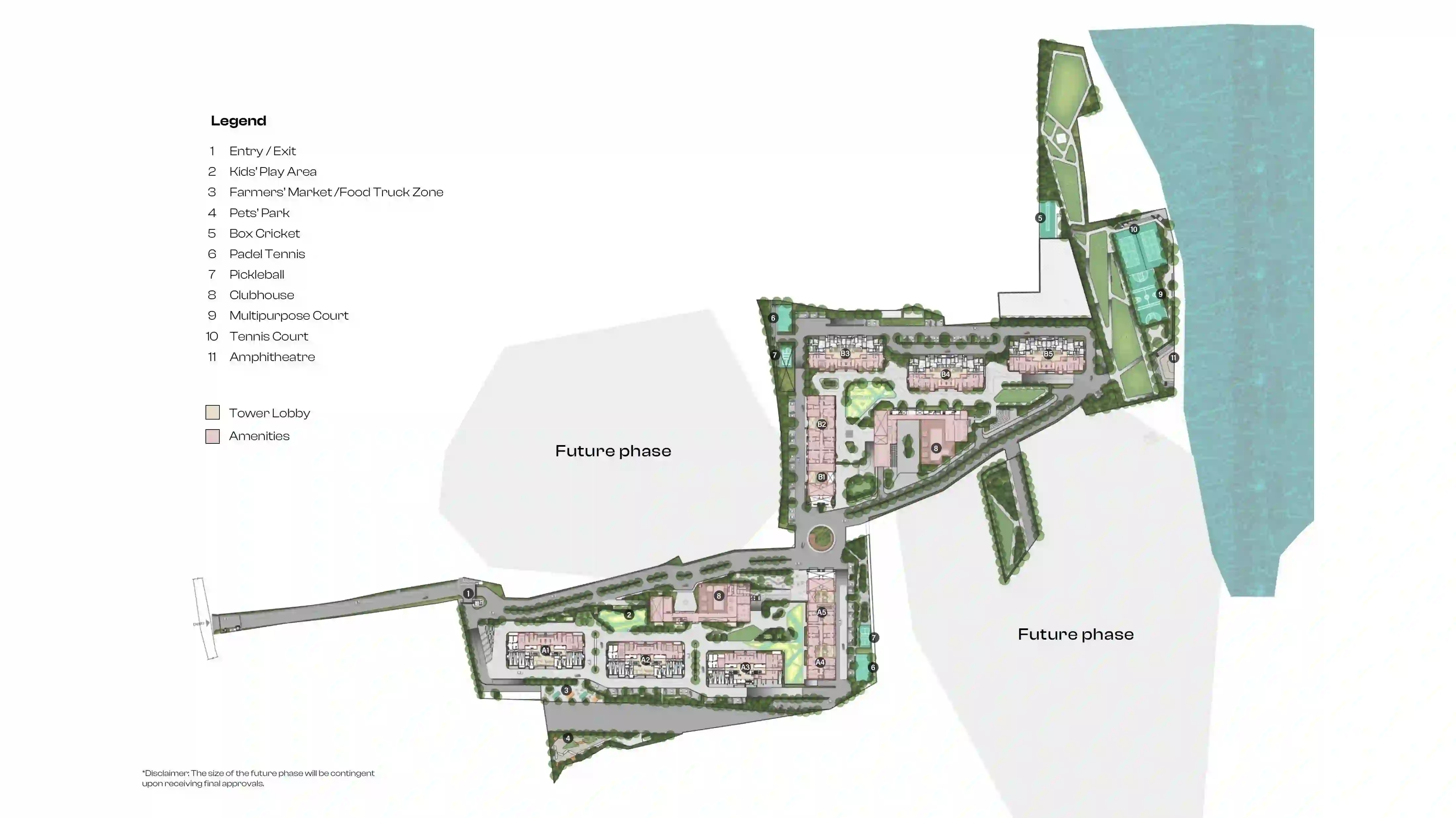 Assetz Mizumi Reserve 6.35-Acre Master Plan Layout