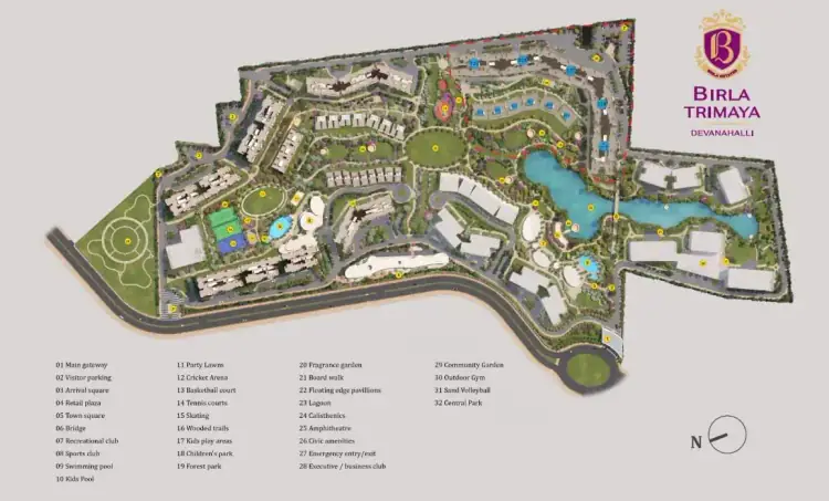 Master Plan Birla Trimaya