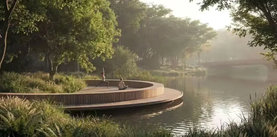 Embassy Riverine Master Suite & Dining View