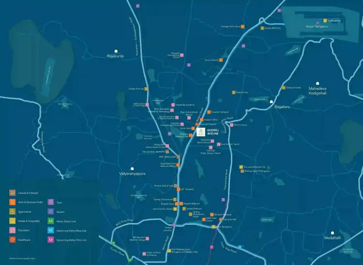 Godrej Aveline location map preview