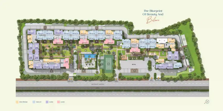 Master Plan Godrej Aveline