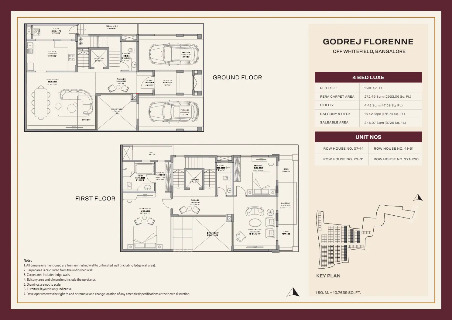 4 Bed Luxe - Floor Plan
