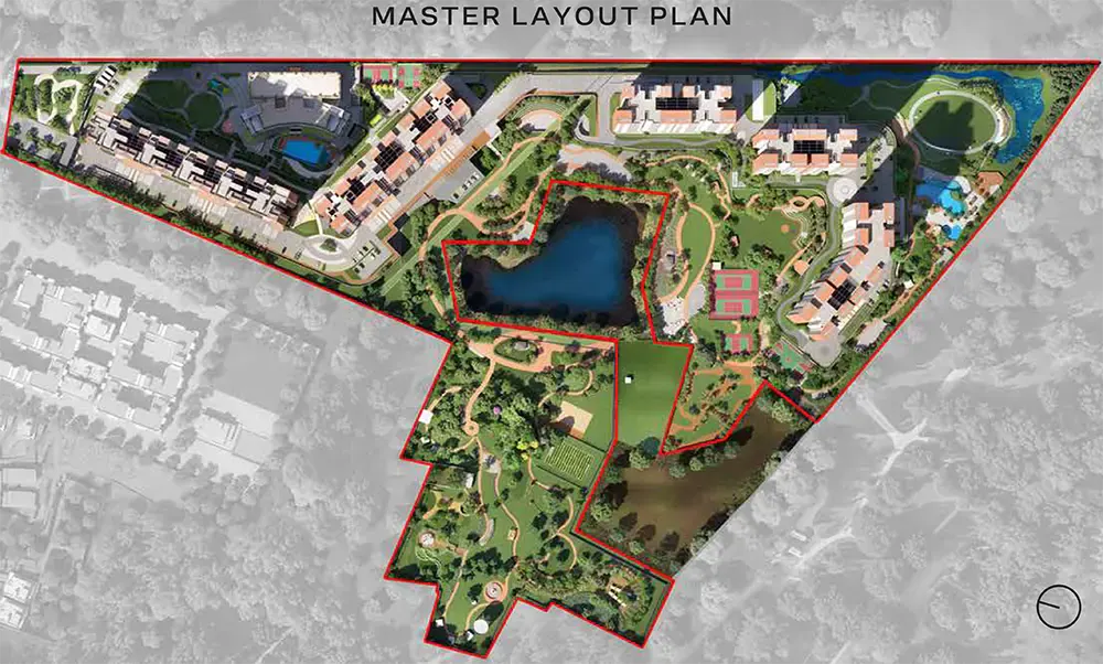 Master Plan Godrej Vanantara