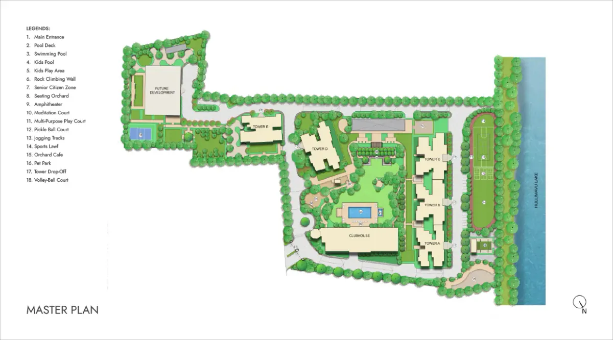 Master Plan Lodha Azure
