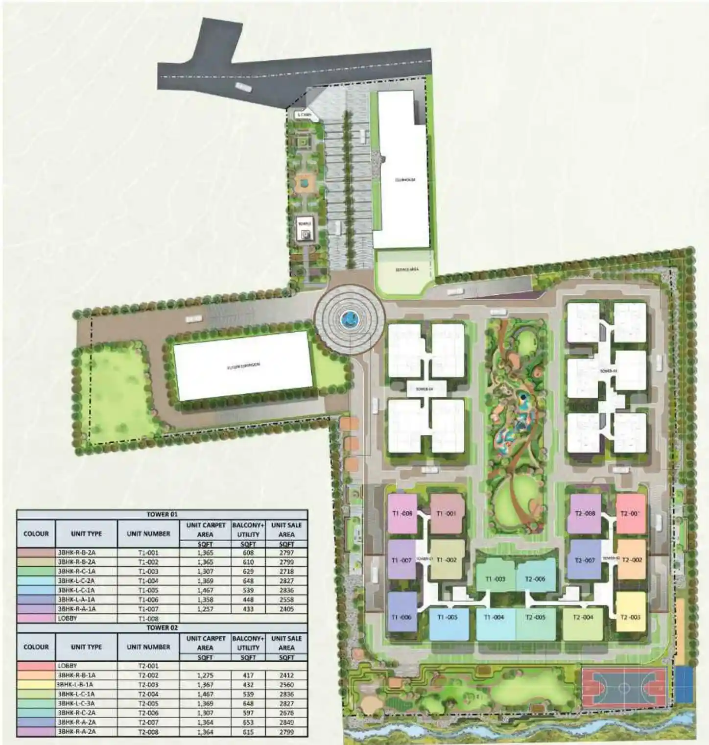 Master Plan MANA Verdant Terraces Sarjapur Road Bangalore