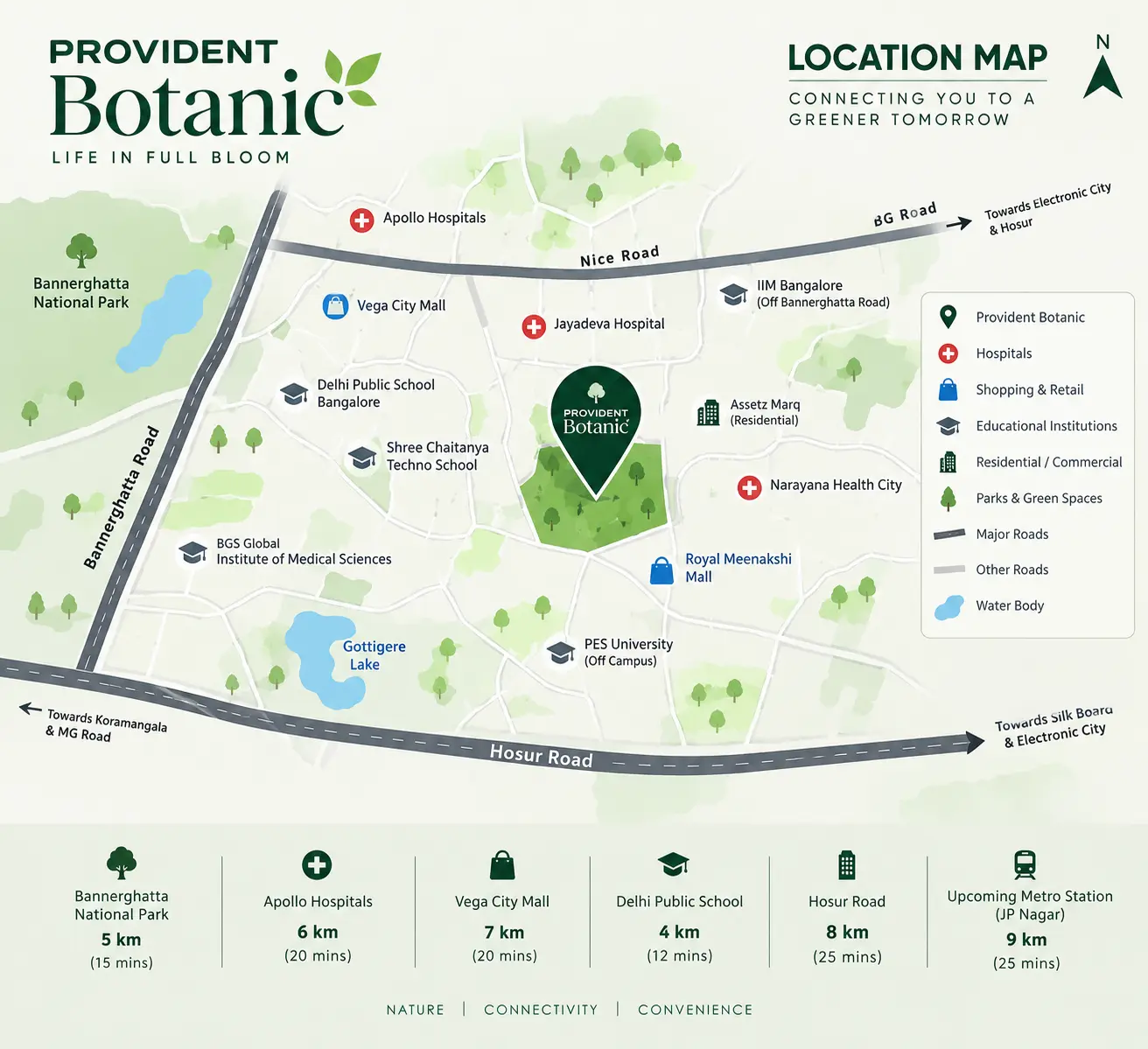 Provident Botanico location map preview