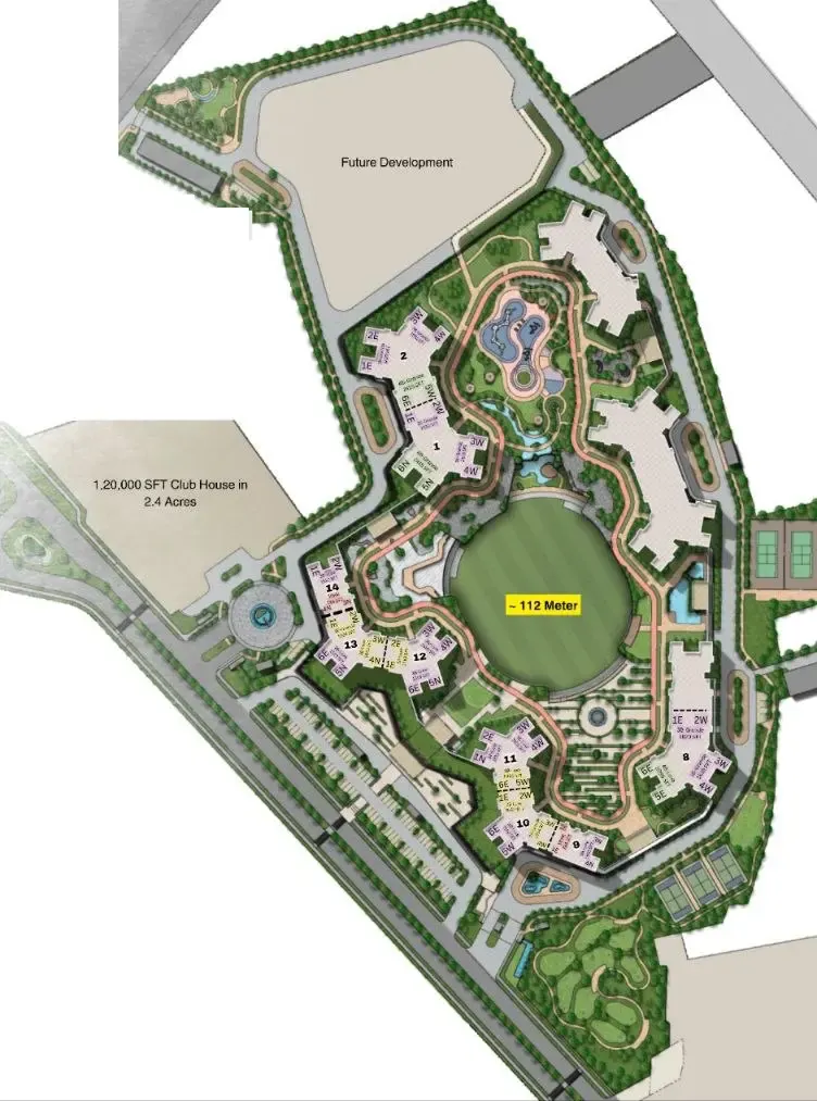 Master Plan Sobha One World