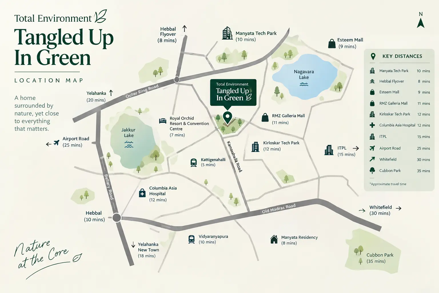Total Environment Tangled Up In Green location map preview