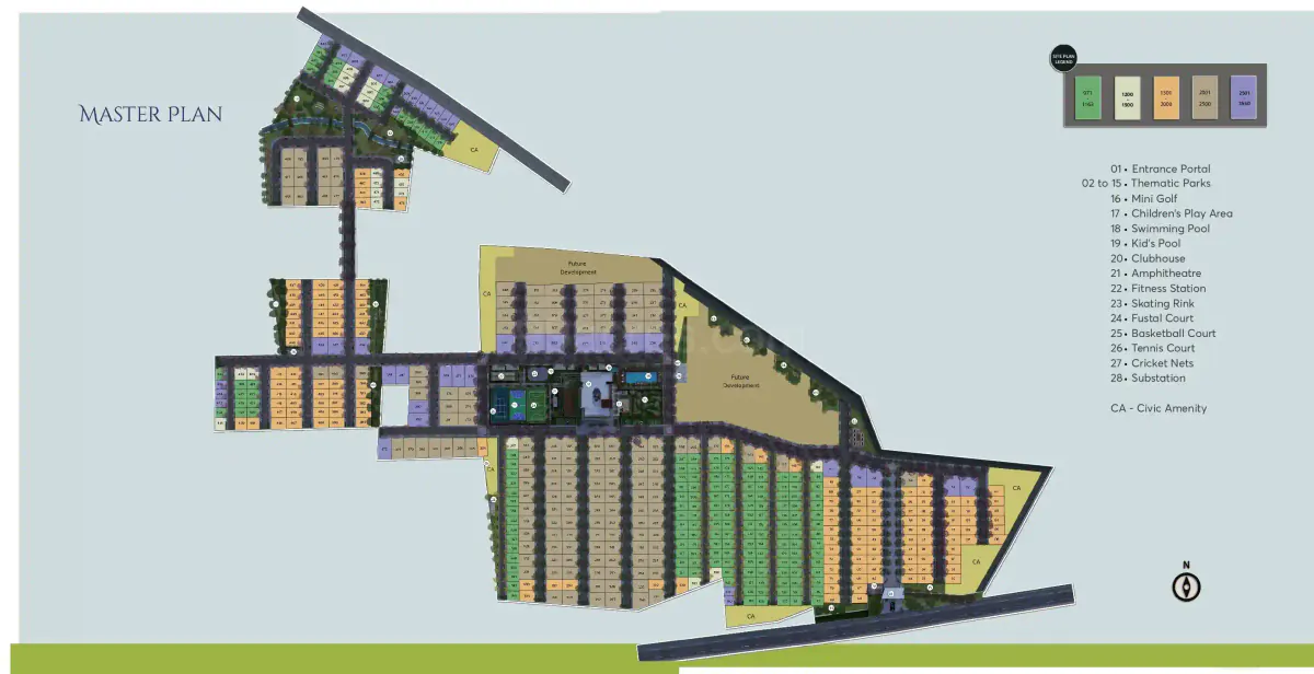 1 BHK TA FF Type A - Floor Plan